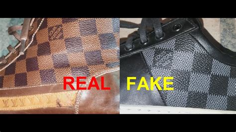 louis vuitton desert boots real vs fake|counterfeit louis vuitton shoes.